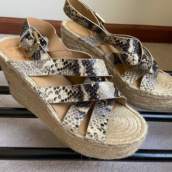 MARC FISHER Women Robbyn Espadrille Sandals - NEW - Picture 7 of 8